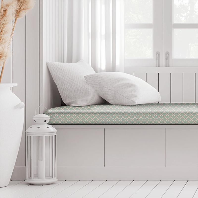 Clarke and Clarke Imperiale Reggio Mineral Box Cushion