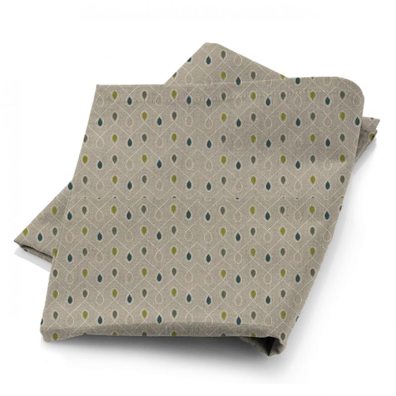 Clarke and Clarke Richmond Healey Teal / Acacia Fabric