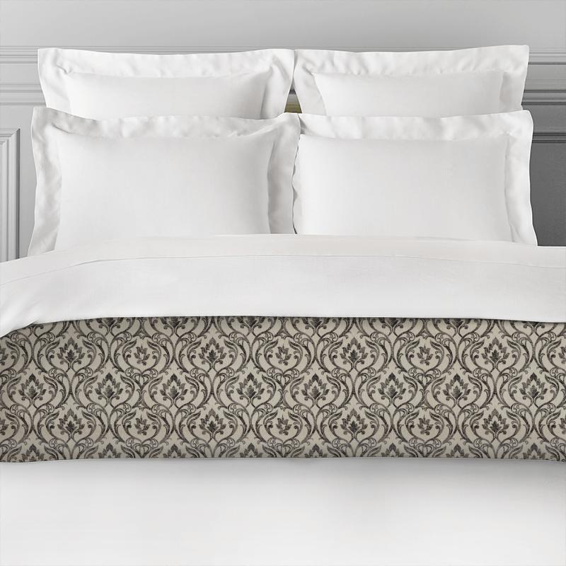 Clarke and Clarke Richmond Leyburn Charcoal Bed Runner