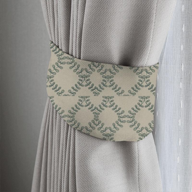 Malham Duckegg Tieback Clarke and Clarke Richmond Malham Duckegg Tieback