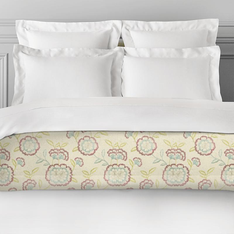 Clarke and Clarke Richmond Richmond Raspberry / Duckegg Bed Runner