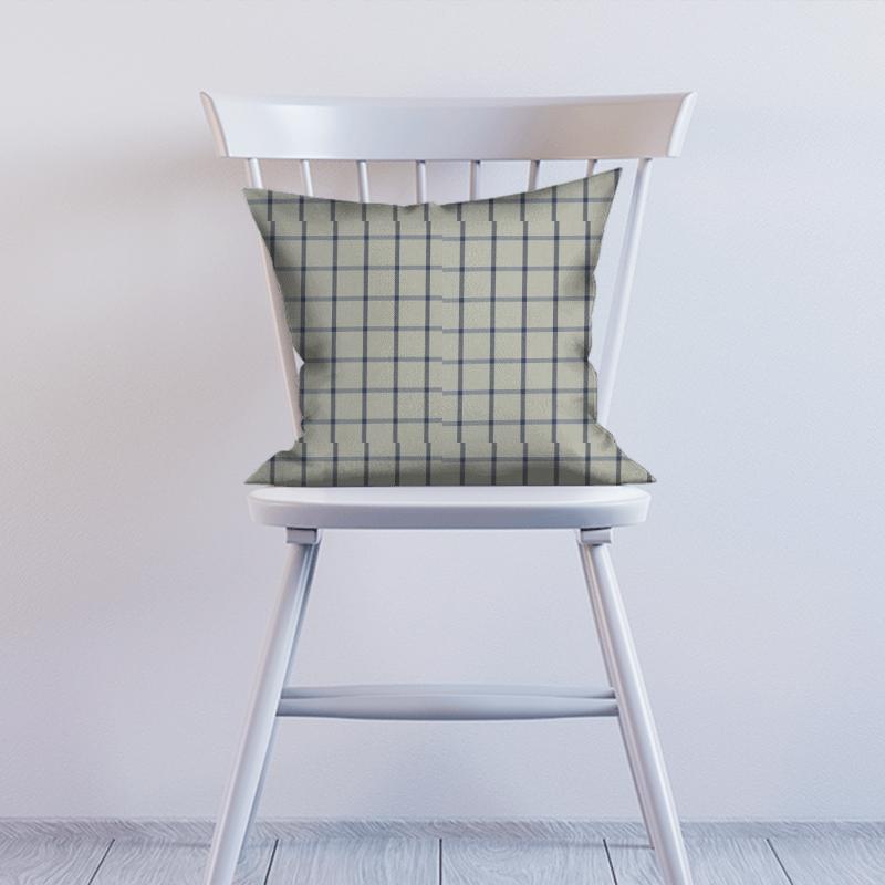 Clarke and Clarke Glenmore Aviemore Denim Cushion