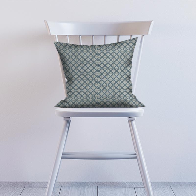 Clarke and Clarke Amara Makenzi Aqua Cushion