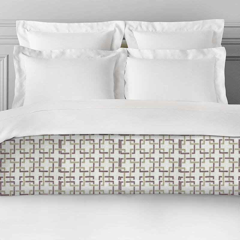 Clarke and Clarke Amara Sekai Orchid / Willow Bed Runner