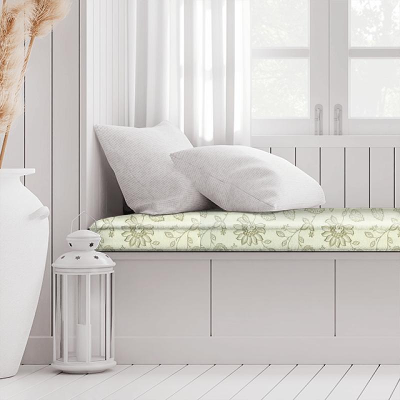 Clarke and Clarke Halcyon Liliana Linen Box Cushion