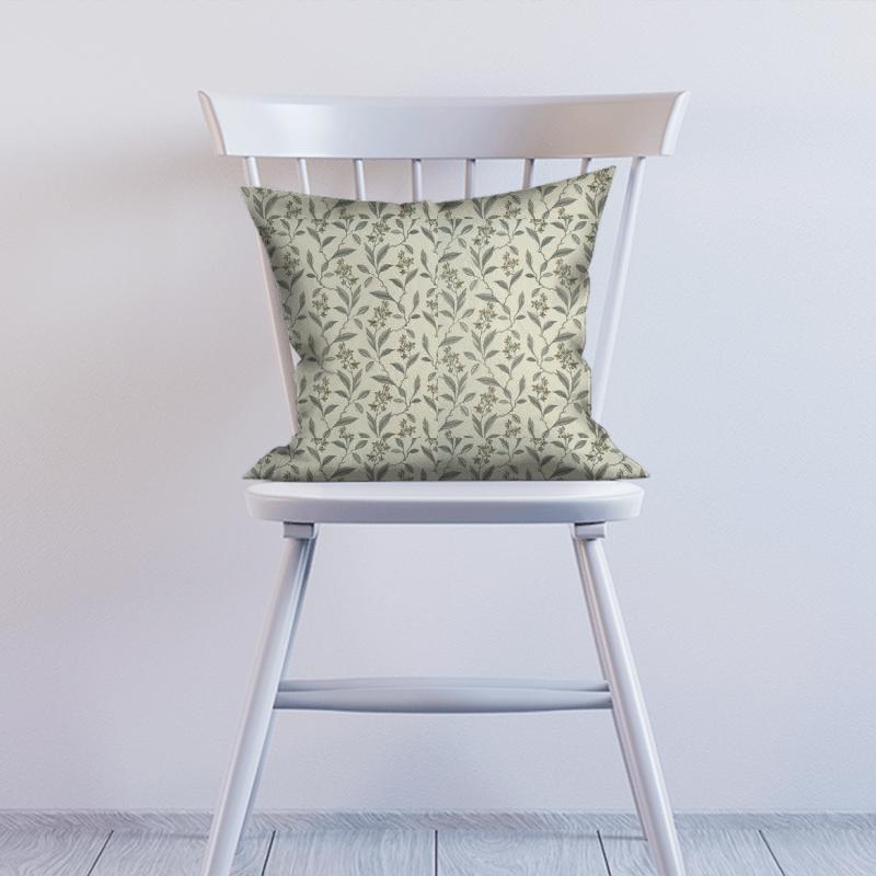 Clarke and Clarke Halcyon Melrose Natural Cushion