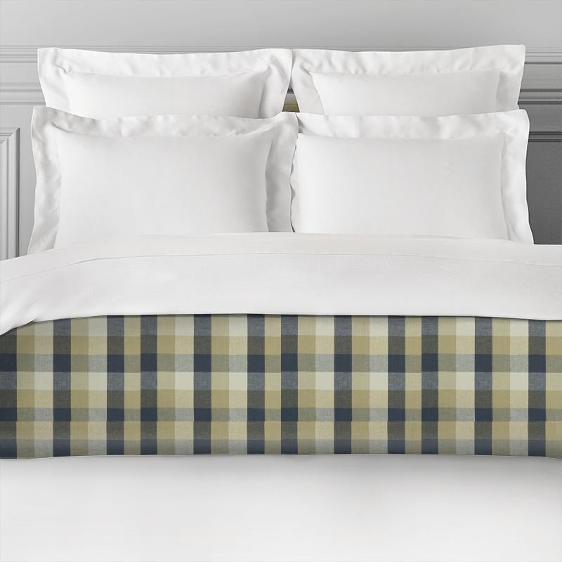 Austin Check Midnight Bed Runner