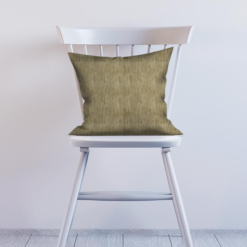 Clarke and Clarke Castle Garden Baker Camel Cushion