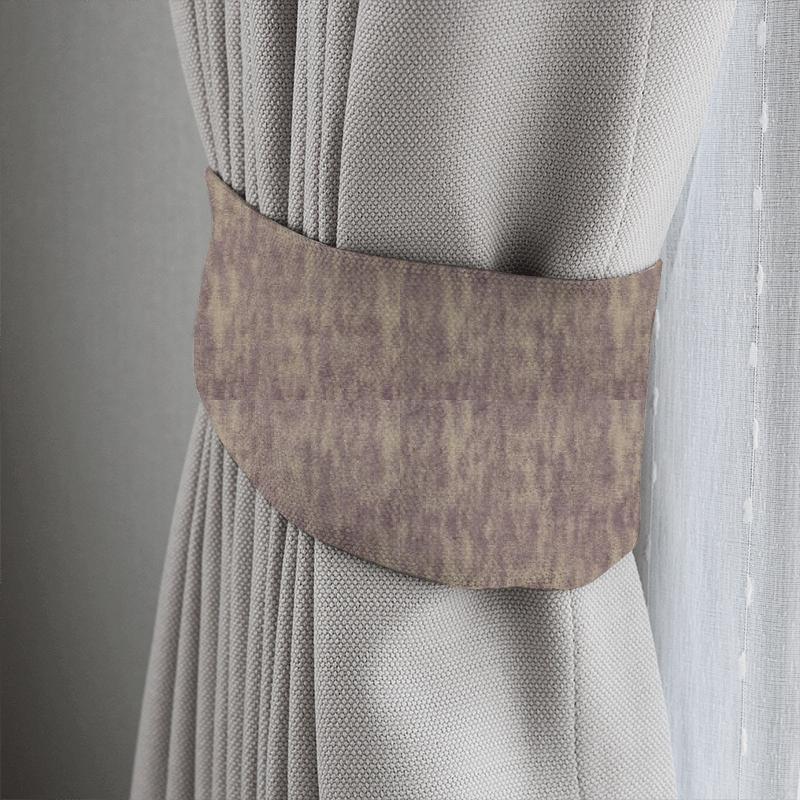 Baker Heather Tieback Clarke and Clarke Castle Garden Baker Heather Tieback