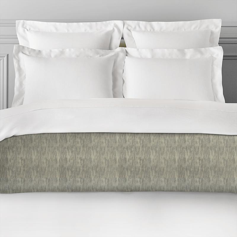 Clarke and Clarke Castle Garden Baker Silver Bed Runner