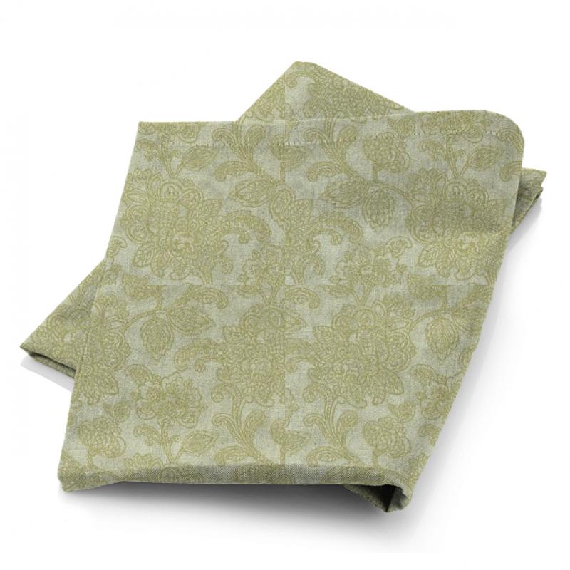 Clarke and Clarke Castle Garden Cranbrook Citron Fabric
