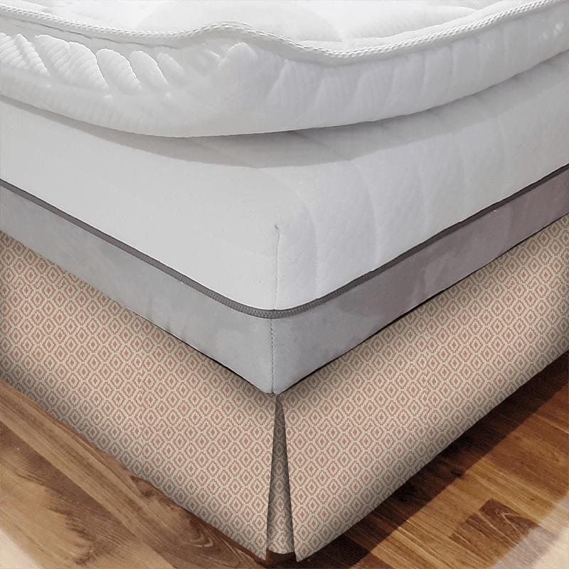 Clarke and Clarke Castle Garden Keaton Spice Bed Base Valance