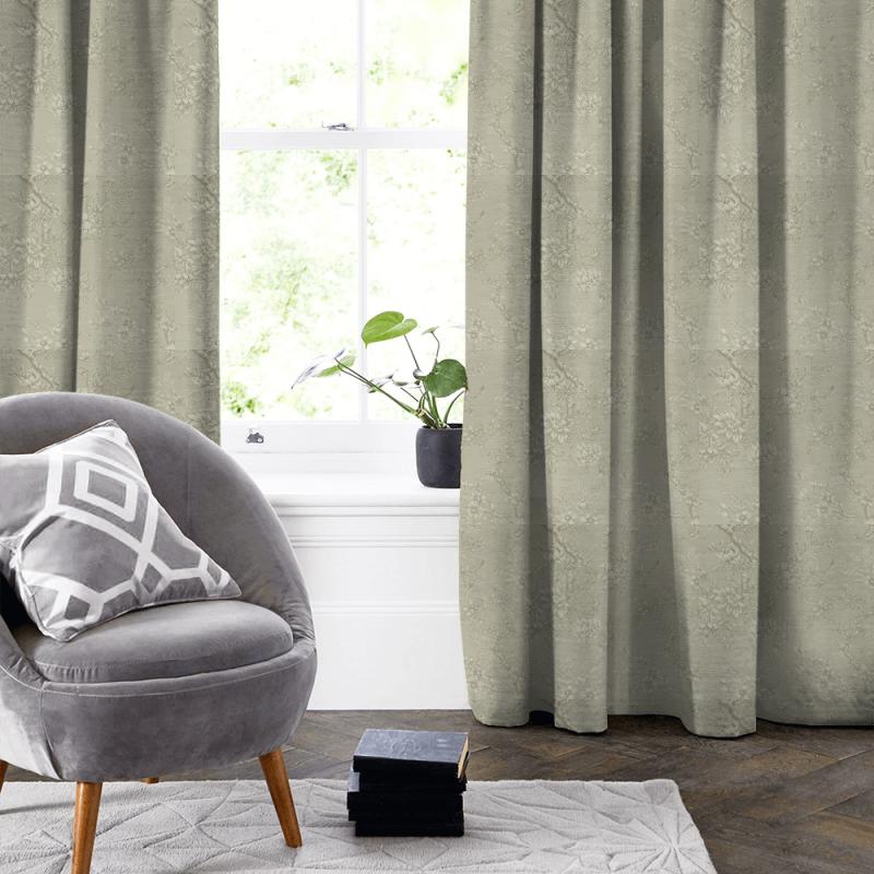 Clarke and Clarke Castle Garden Simone Linen Made To Measure Curtain