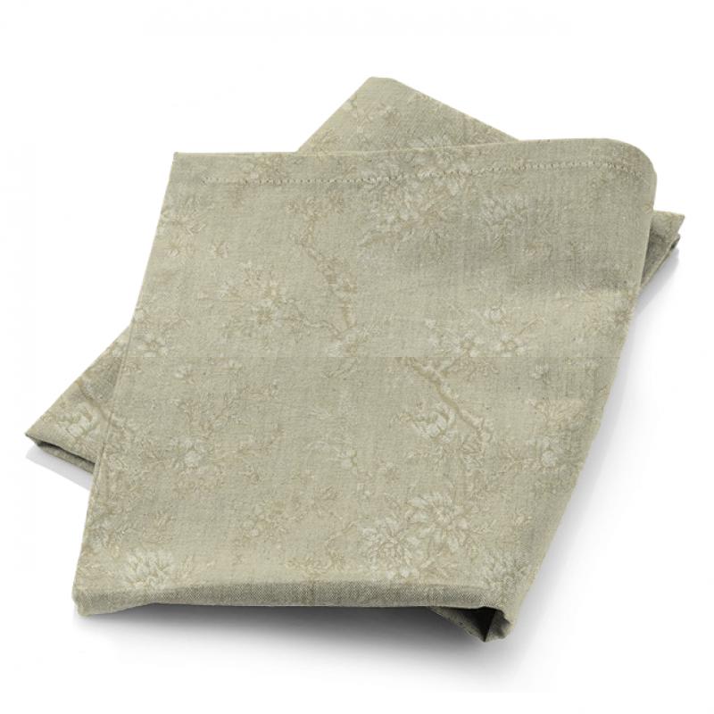 Clarke and Clarke Castle Garden Simone Natural Fabric