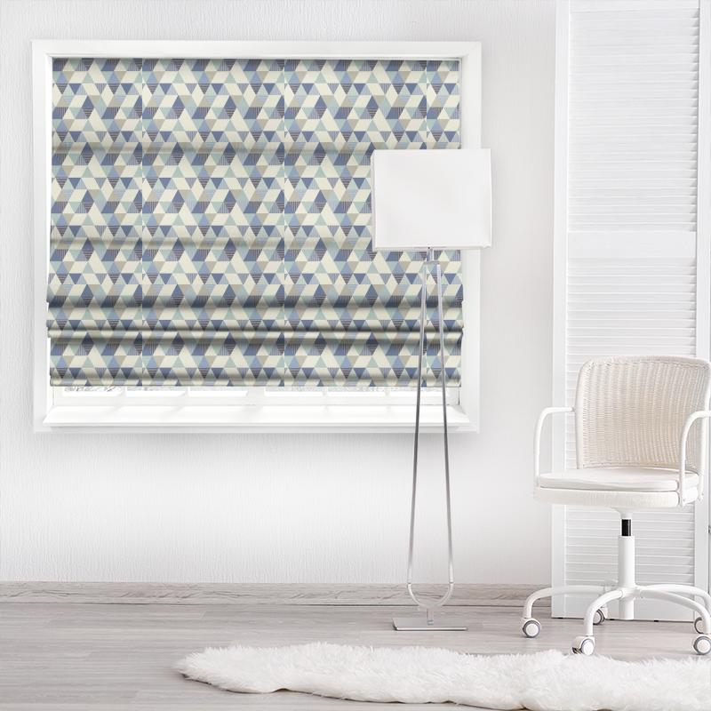 Studio G Graphica Brio Denim Made To Measure Roman Blind