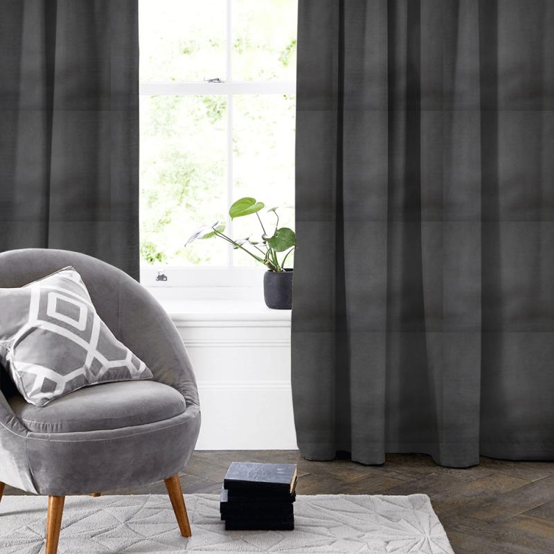 Ashley Wilde Alaska Alaska Slate Made To Measure Curtain