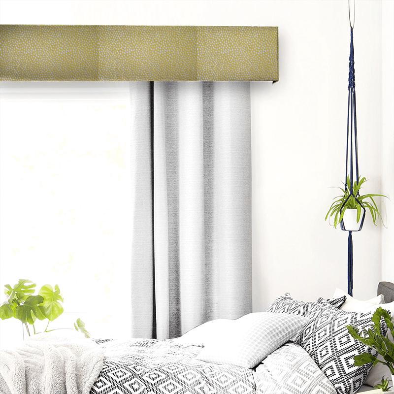 Ashley Wilde Textures Blean Buttercup Pelmet