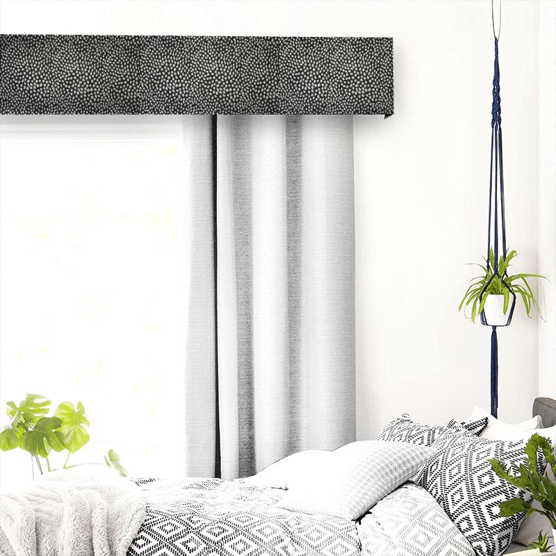 Ashley Wilde Textures Blean Grey Pelmet