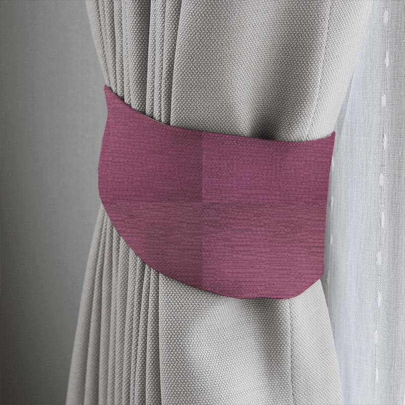 Ashley Wilde Textures Glint Mulberry Tieback