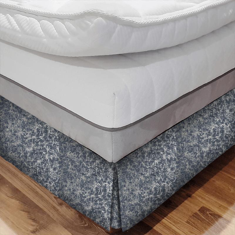 Kai Earth Form Glacier Danube Bed Base Valance