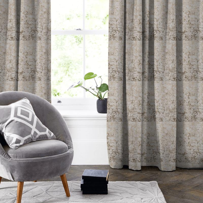 Kai Earth Form Glacier Pearl Made To Measure Curtain