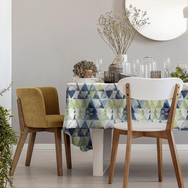 Voyage Decoration Equator Prints Andes Lemon Tablecloth
