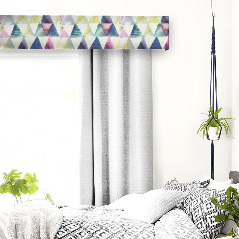 Andes Summer Pelmet Voyage Decoration Equator Prints Andes Summer Pelmet