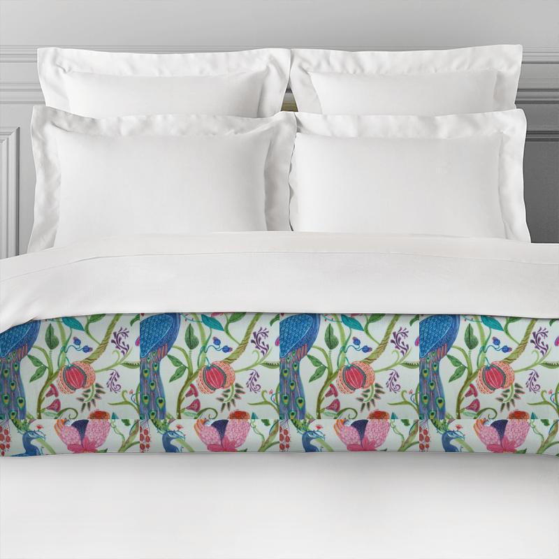 Voyage Decoration Myanmar Barabadur Summer Ecru Bed Runner