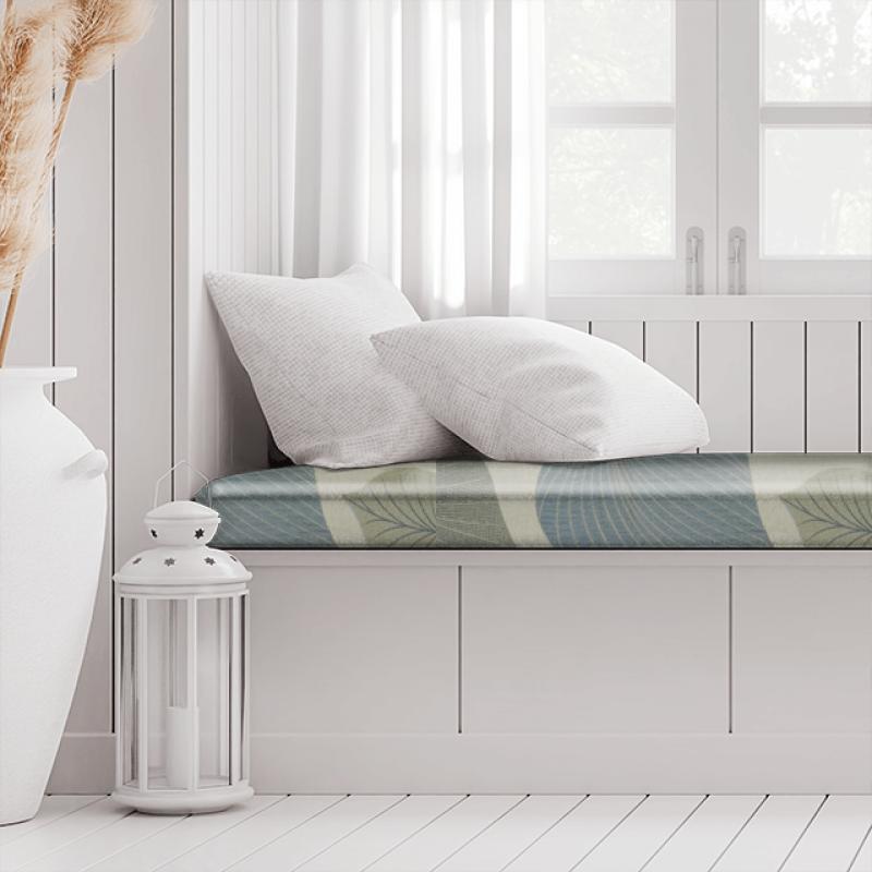 Voyage Decoration Diffusion Weaves Barrington Bluebell Box Cushion