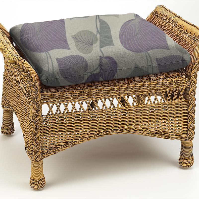 Voyage Decoration Diffusion Weaves Barrington Grape Box Cushion