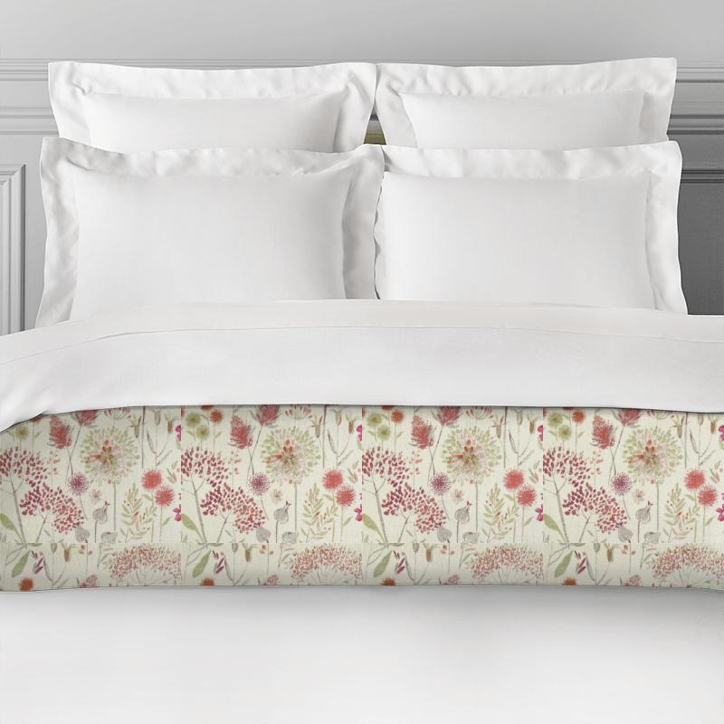 Flora Cream Russett Bed Runner Voyage Decoration Diffusion Weaves Flora Cream Russett Bed Runner
