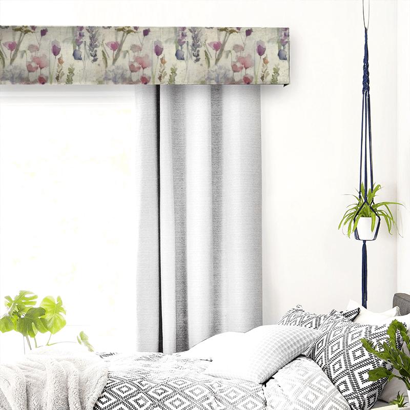 Voyage Decoration Edenmuir Ilinizas Poppy Natural Pelmet