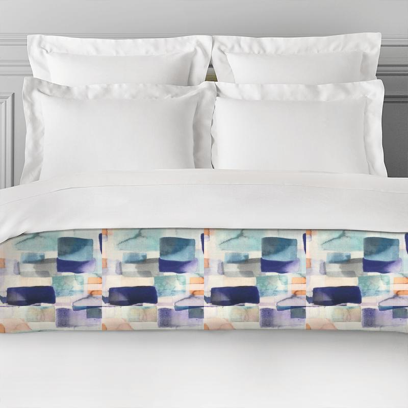 Voyage Decoration Equator Prints Kampala Clementine Bed Runner