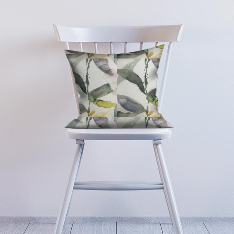 Voyage Decoration Edenmuir Naura Lemon Cushion