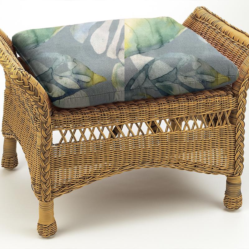 Voyage Decoration Equator Prints Salvador Lemon Grey Box Cushion