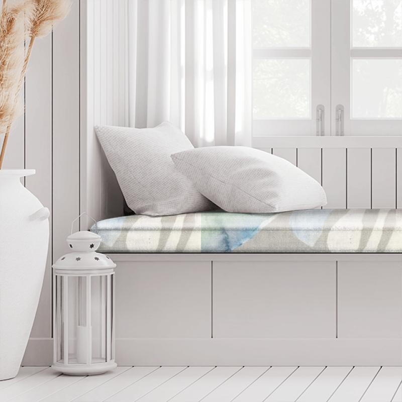 Salvador Violet Box Cushion Voyage Decoration Equator Prints Salvador Violet Box Cushion