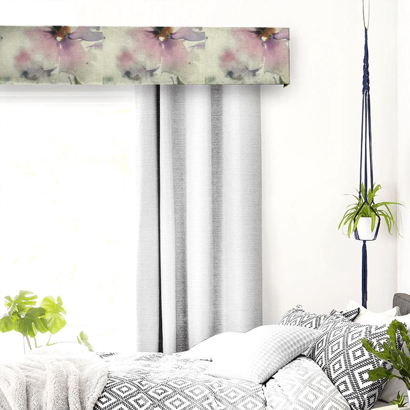 Voyage Decoration Equator Prints Samarinda Summer Natural Pelmet