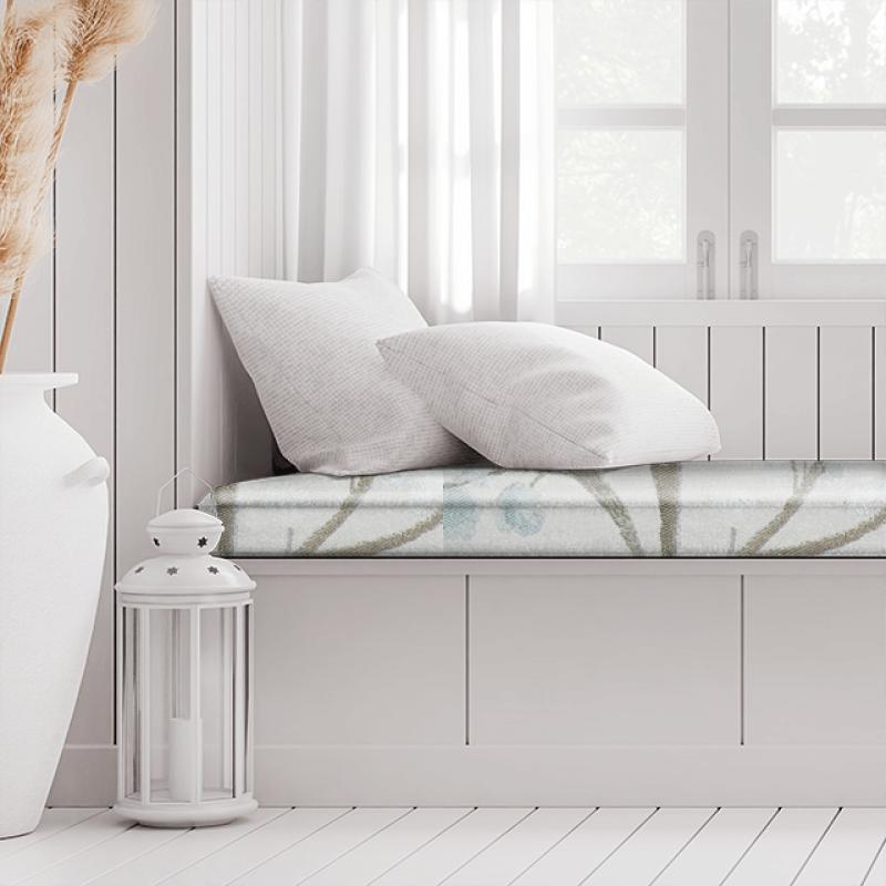 Voyage Decoration Diffusion Weaves Topola Slate Box Cushion