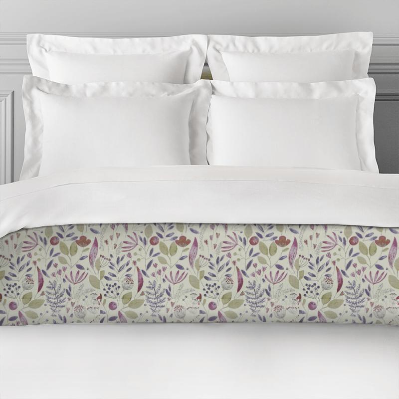 Voyage Decoration Diffusion Weaves Winslow Cream Heather Bed Runner