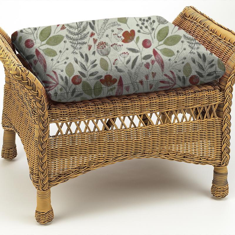 Voyage Decoration Diffusion Weaves Winslow Cream Russett Box Cushion