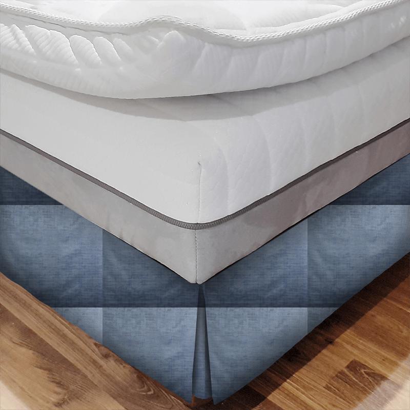 Prestigious Textiles Imagination Imagination Denim Bed Base Valance