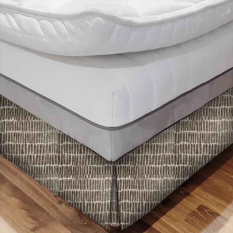 Scion Tomoko Fabrics Hikari Slate Bed Base Valance