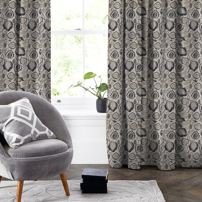 Esme Charcoal Made To Measure Curtain Bill Beaumont Esme Esme Charcoal Made To Measure Curtain