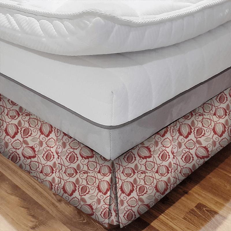 Bill Beaumont Esme Esme Red Bed Base Valance