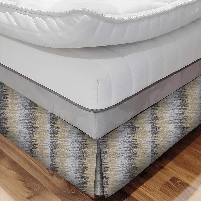 Fryetts Byron Byron Ochre Bed Base Valance