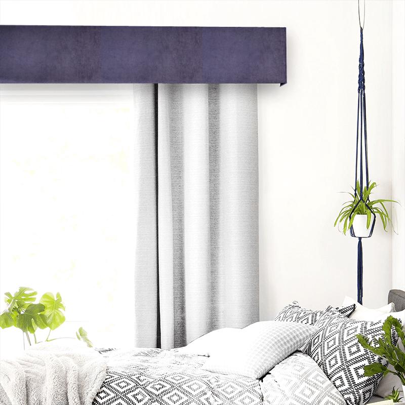 Opulence Blueberry Pelmet Fryetts Byron Opulence Blueberry Pelmet