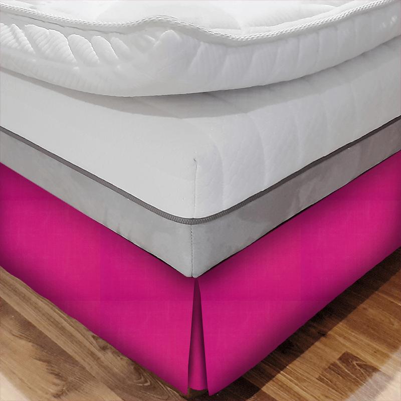 Panama Fuchsia Bed Base Valance Fryetts Panama Panama Fuchsia Bed Base Valance
