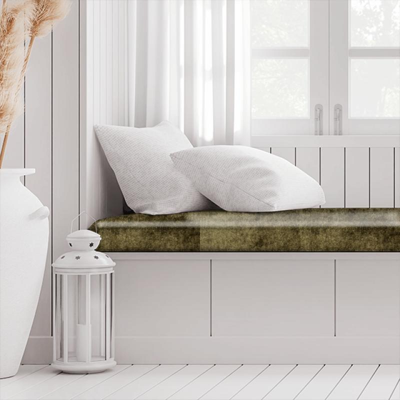 Fryetts Plains Velvet Sage Box Cushion