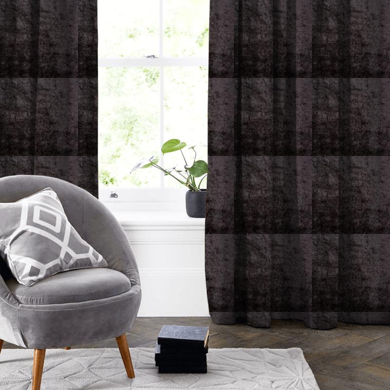 Velvet Truffle Made To Measure Curtain Fryetts Plains Velvet Truffle Made To Measure Curtain