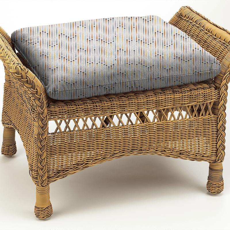 Studio G Octavia Cassandra Teal/Spice Box Cushion